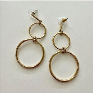 Uncommon James Gold Hoop Earrings